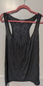 ✨BUNDLE 3+ tanks for $5 each!! Black burnout sheer tank top